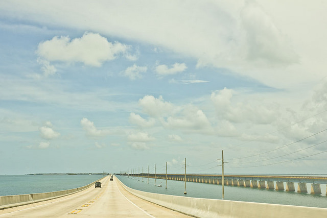 Heading south on US1