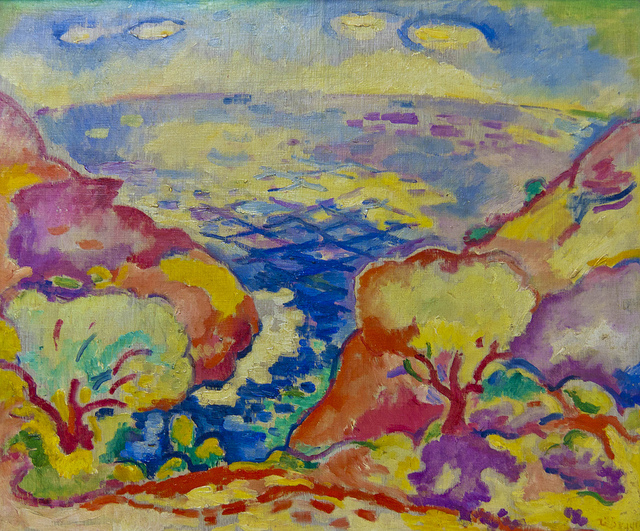 Georges Braque - Port Miou #italia #quadri #museo #Port #lombardia #arte #Georges #milan #Port Miou #italy #exhibition #Museo Del Novecento #Miou #futurismo #picture #novecento #Braque #milano #Georges Braque #art #futurism #quadro #mostra